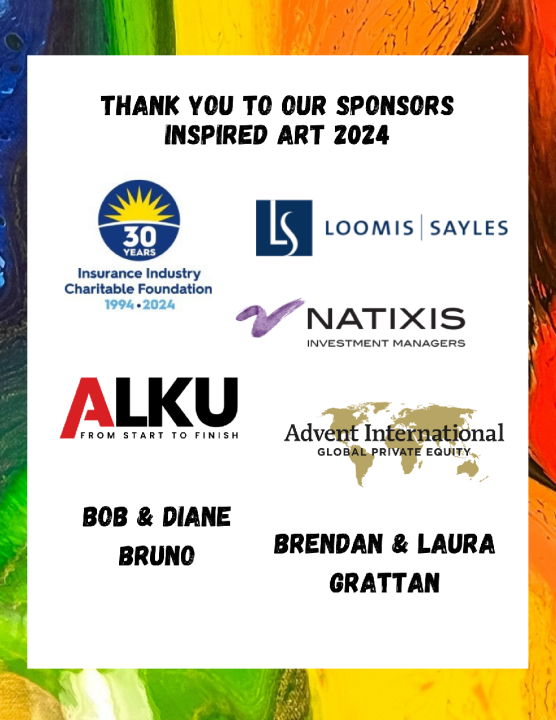 Logo listing of event sponsors