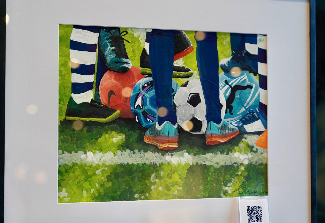 "What does soccer mean to me?" by Victoria Collins
